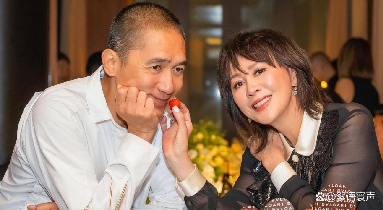 朝伟罕见举香槟出镜港圈名流齐聚送豪礼！AG真人网站刘嘉玲60大寿提前预热梁(图18)